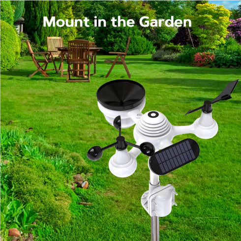 WiFi Weather Station with Outdoor Wireless Sensors
