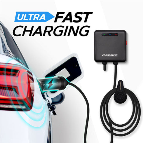 Nano (Black) - EV Wall Charger withSmart App